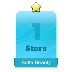 MMOJUGG Monopoly Go Betta Beauty 1 Stars-S7-3 Details View of Item Function and Use